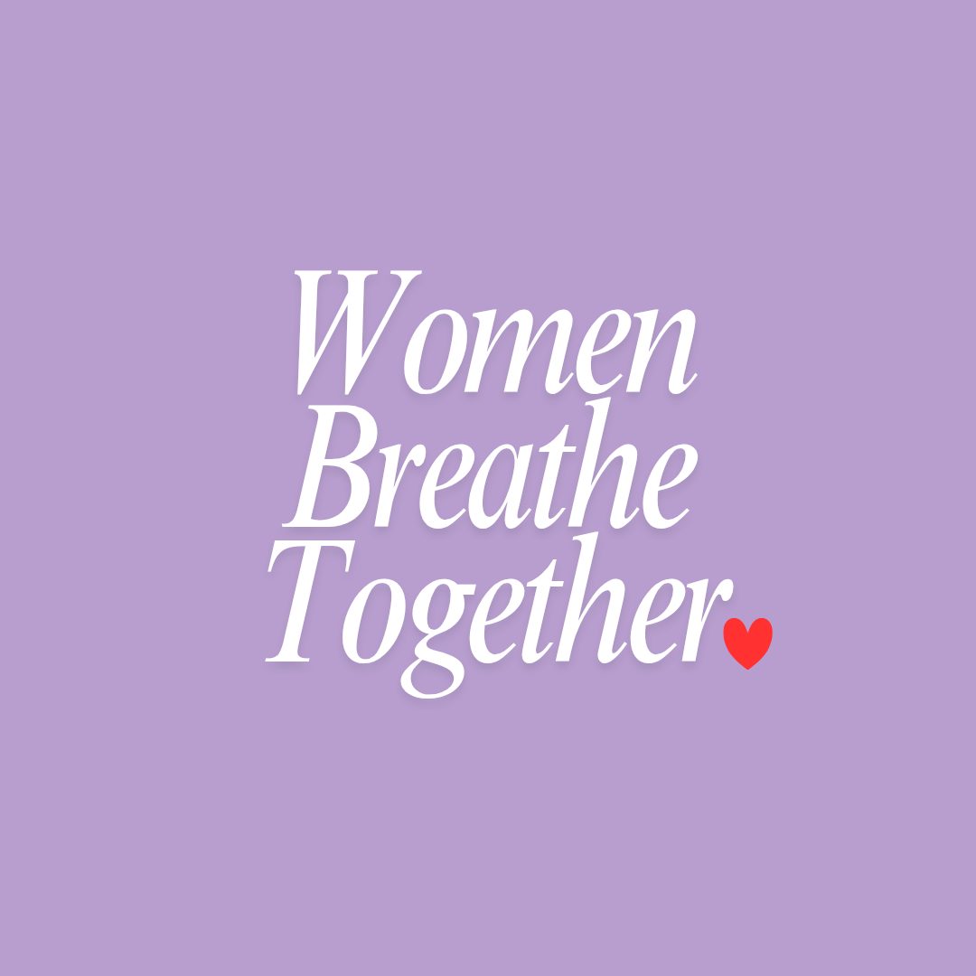 Mental health support- women breathe together